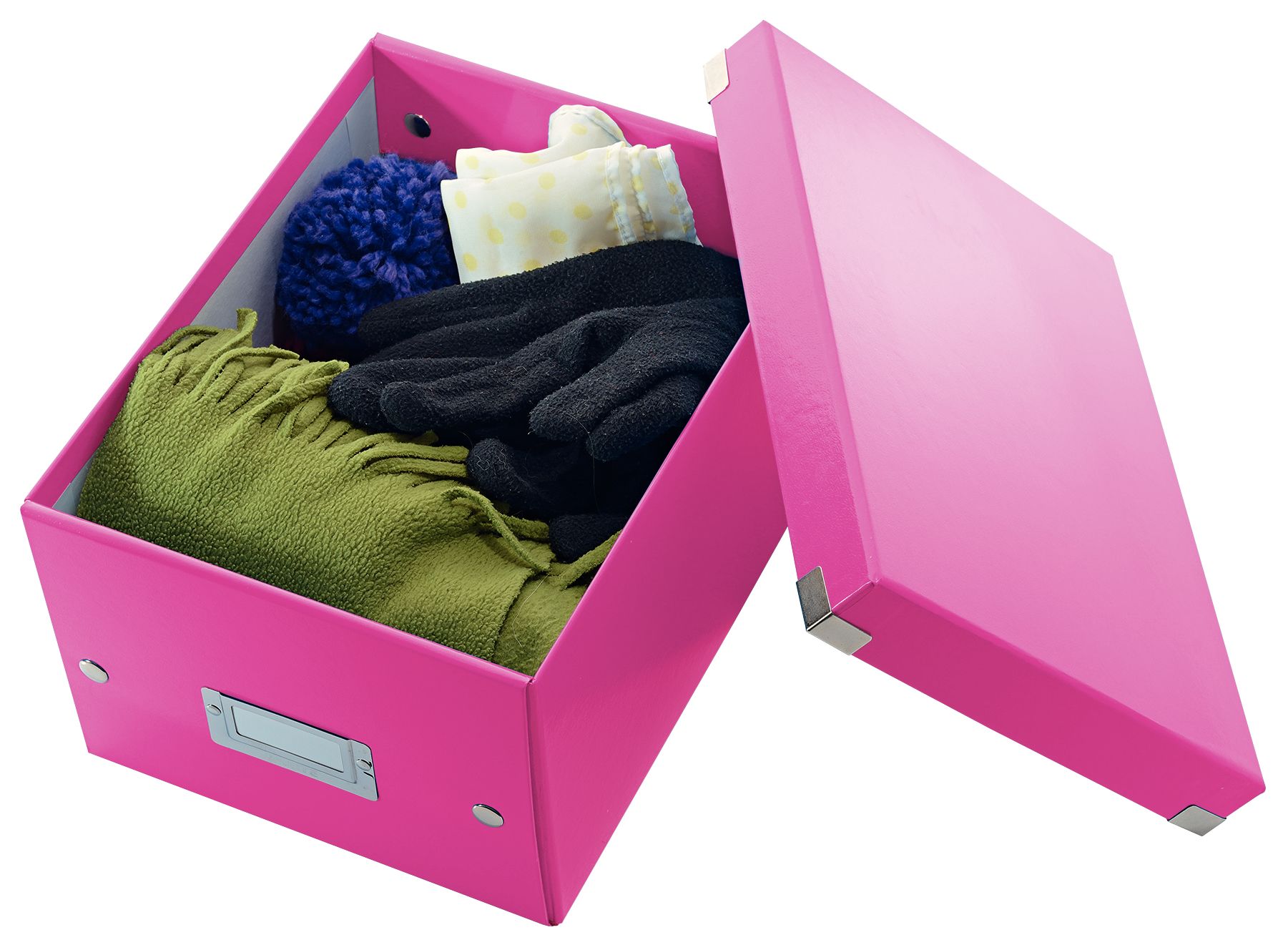 CUTIE DEPOZITARE MICA ROZ CLICK&STORE LEITZ - imagine 2