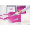 CUTIE DEPOZITARE MICA ROZ CLICK&STORE LEITZ - imagine 3