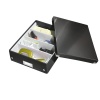 CUTIE ORGANIZER MEDIE NEAGRA CLICK&STORE LEITZ - imagine 2