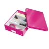 CUTIE ORGANIZER MEDIE ROZ CLICK&STORE LEITZ - imagine 2