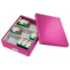 CUTIE ORGANIZER MEDIE ROZ CLICK&STORE LEITZ - imagine 4