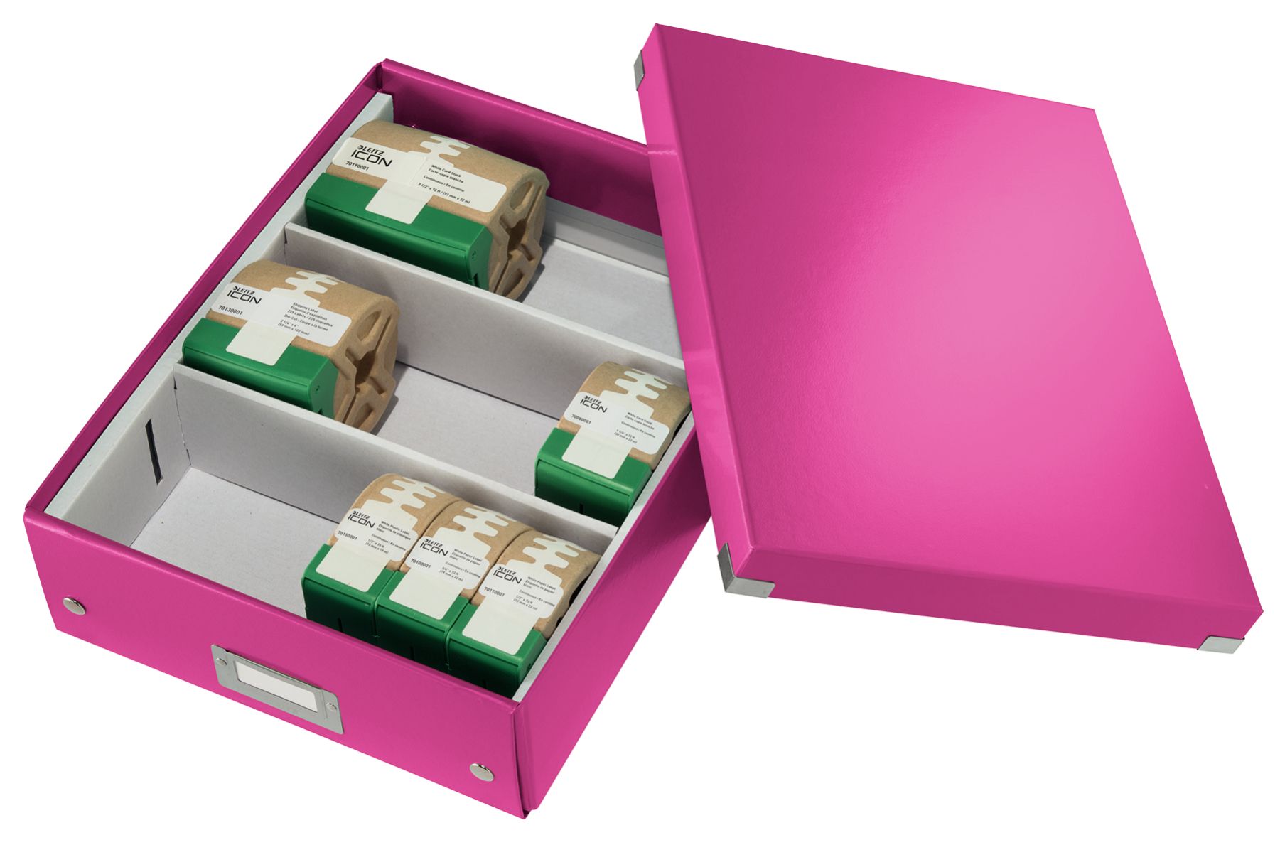 CUTIE ORGANIZER MEDIE ROZ CLICK&STORE LEITZ - imagine 4