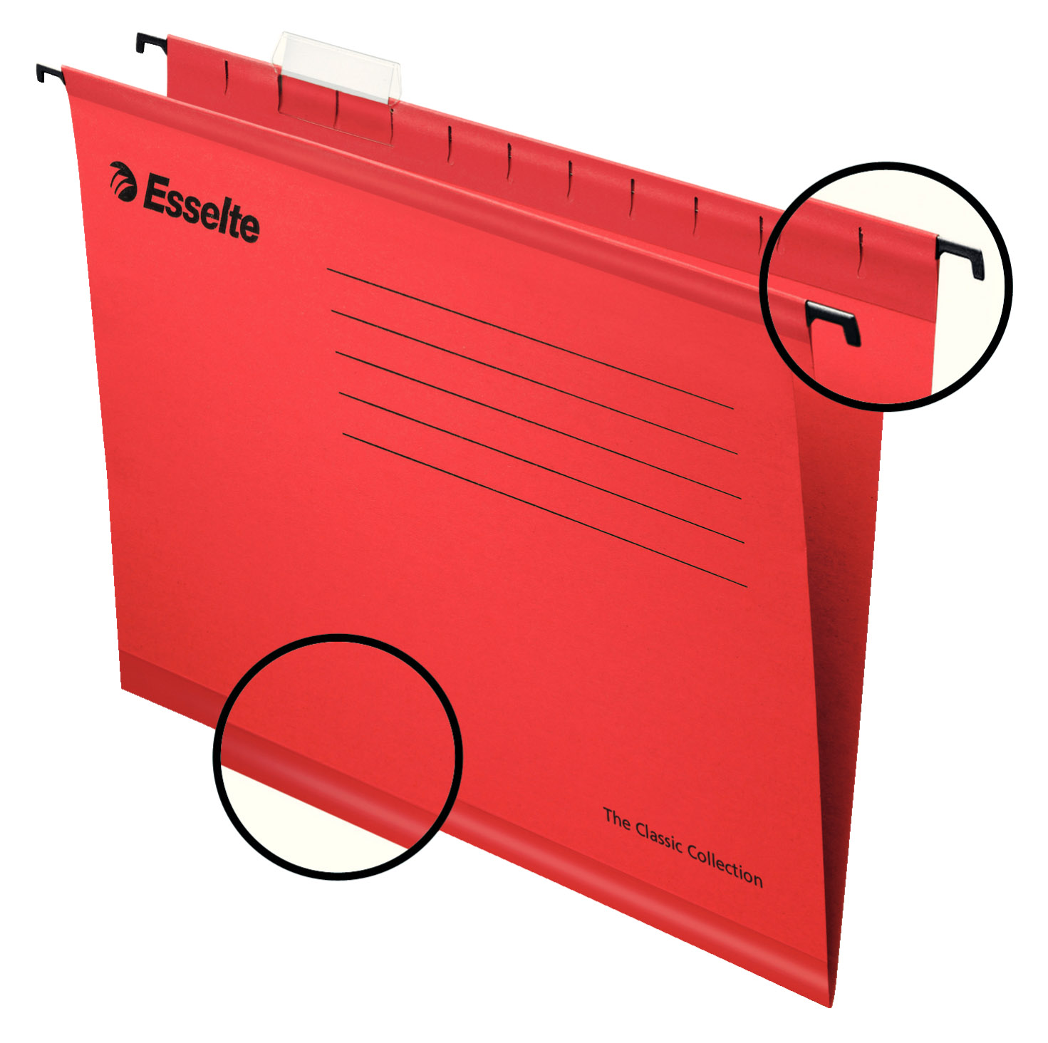 DOSAR SUSPENDABIL ROSU STANDARD PENDAFLEX ESSELTE - imagine 2