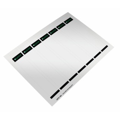Alternative view of ETICHETE PRINTABILE BIBLIORAFT 52MM (175 ETICHETE) LEITZ
