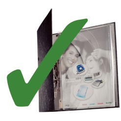 Alternative view of FOLIE PROTECTIE A4 EXTRA RANFORSARE METAL 3/SET JUMBO LEITZ