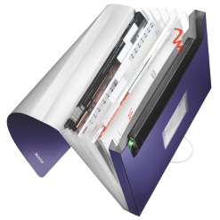 Alternative view of MAPA PLASTIC 6 COMPARTIMENTE ALBASTRU-VIOLET TIP PROIECT STYLE