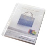 MAPA PLASTIC CU BURDUF 2CM TRANSPARENTA 3/SET COMBIFILE LEITZ - imagine 3