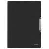 MAPA PLASTIC CU ELASTIC NEGRU SATIN STYLE LEITZ