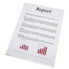MAPA PROTECTIE A4 CRISTAL TIP L TRANSPARENTA 150 MICRONI ESSELTE - imagine 2