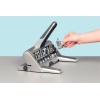 PERFORATOR 4 PERFORATII 30 COLI  MODEL 5114 ARGINTIU LEITZ - imagine 3