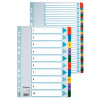SEPARATOARE INDEX CARTON 1-10 MYLAR ESSELTE - imagine 3