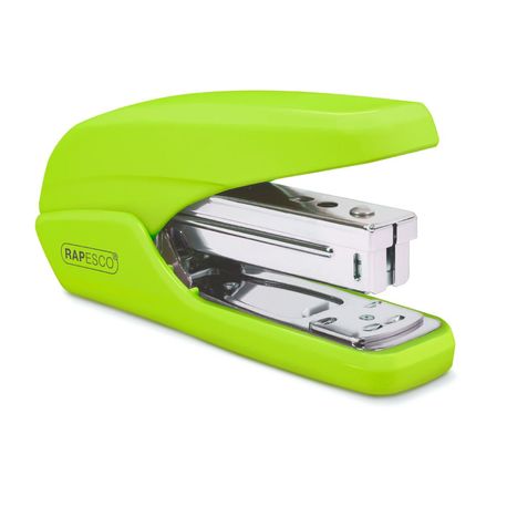 Capsator plastic 24-26/6 mm 25 coli Rapesco diverse culori verde