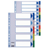 SEPARATOARE INDEX PLASTIC 5 CULORI ESSELTE - imagine 3