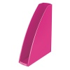 SUPORT DOCUMENTE PLASTIC ROZ METALIZAT WOW LEITZ - imagine 2