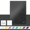 CAIET BIROU A4 DICTANDO NEGRU COPERTA CARTON WOW LEITZ - imagine 3
