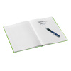 CAIET BIROU A5 ARITMETICA VERDE COPERTA CARTON WOW LEITZ - imagine 2