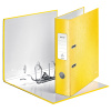 BIBLIORAFT PLASTIFIAT 8CM 180GRADE GALBEN WOW LEITZ - imagine 2
