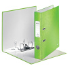 BIBLIORAFT PLASTIFIAT 5.2 CM 180GRADE VERDE WOW LEITZ - imagine 2