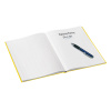 CAIET BIROU A4 DICTANDO GALBEN COPERTA CARTON WOW LEITZ - imagine 2