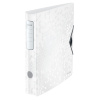 BIBLIORAFT PLASTIFIAT 6.5CM 180GRADE ALB ACTIVE WOW LEITZ