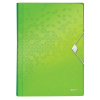 MAPA PLASTIC 6 COMPARTIMENTE VERDE TIP PROIECT WOW LEITZ