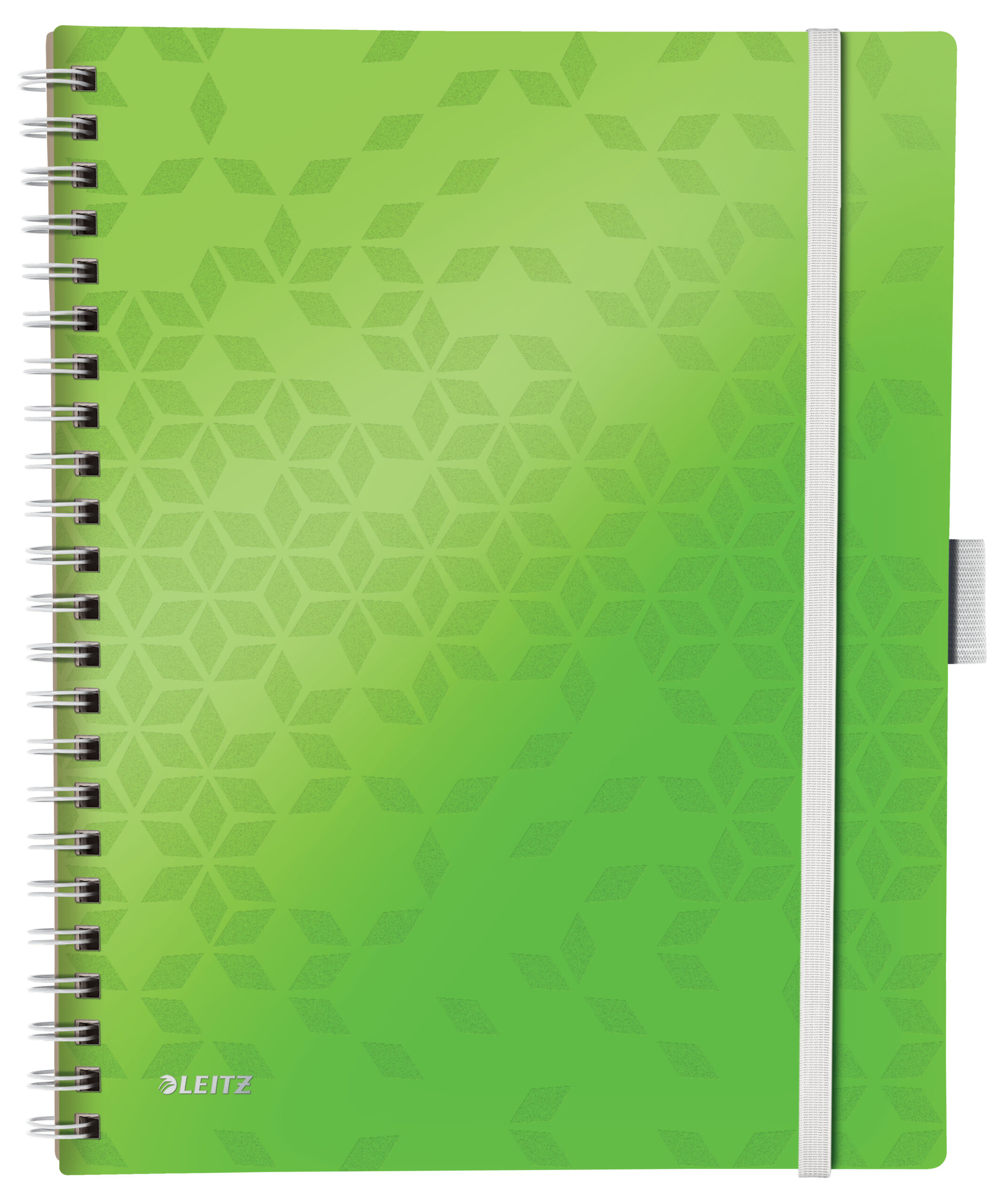 CAIET BIROU SPIRA A4 DICTANDO VERDE COPERTA PP BE MOBILE WOW LEITZ