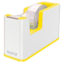 DISPENSER BANDA ADEZIVA 19MM*33M GALBEN/ALB WOW LEITZ