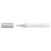 Marker cu vopsea Pilot Pintor Metalic EF argintiu 0.7mm varf rotund