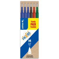 Rezerva roller Pilot Frixion Ball 0.7 mm  6 bucati/set