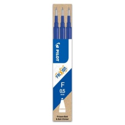 Rezerva roller Pilot Frixion Clicker 0.5 mm 3 bucati/set albastru