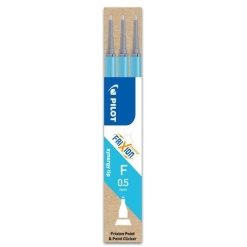Rezerva roller Pilot Frixion Point 0.5 mm 3 bucati/set bleu
