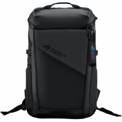 RUCSAC ASUS, pt. notebook de max 17 inch, 2 compartimente, buzunar frontal | buzunar lateral x 2, 930 g, poliester, negru, "90XB06L0-BBP000"