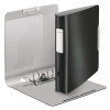 BIBLIORAFT PLASTIFIAT 5CM 180G NEGRU SATIN ACTIVE STYLE LEITZ - imagine 2