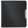 BIBLIORAFT PLASTIFIAT 7.5CM 180GRADE NEGRU SATIN ACTIVE STYLE LE - imagine 3