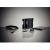 BIBLIORAFT PLASTIFIAT 7.5CM 180GRADE NEGRU SATIN ACTIVE STYLE LE - imagine 4