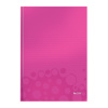 CAIET BIROU A4 DICTANDO ROZ COPERTA CARTON WOW LEITZ