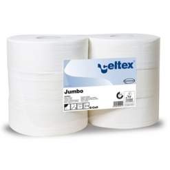 Hartie igienica, Celtex, Jumbo 10900, 2 straturi, 160m, 8 role/set