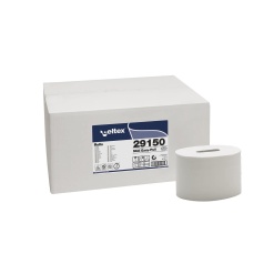Hartie igienica midi Celtex Easy Pull, 2 straturi, 576 portii, 150 m, 12 role/set