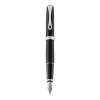 Stilou DIPLOMAT Excellence A2, cu penita M, din otel inoxidabil - Lapis Black Matt Chrome - imagine 2