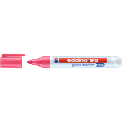 Marker pentru sticla edding 95, corp plastic, varf rotund, 1.5-3 mm, roz