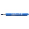 Marker ARTLINE Decorite, varf flexibil (tip pensula) - albastru metalizat - imagine 2