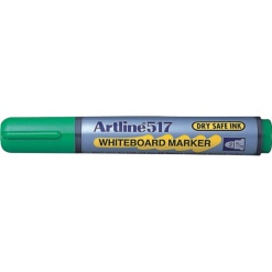 Alternative view of Marker pentru tabla de scris ARTLINE 517 - Dry safe ink 48h, varf rotund 2.0mm - verde
