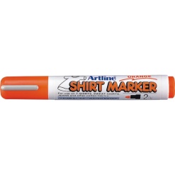 Alternative view of T-Shirt marker ARTLINE, corp plastic, varf rotund 2.0mm - portocaliu pastel
