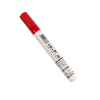 Marker cu vopsea Optima Paint 3710, varf rotund 4.5mm, grosime scriere 2-3mm - rosu - imagine 2