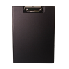 Clipboard dublu A4, plastifiat PP, Optima - negru - imagine 3