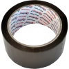 Banda adeziva 72mm x 66 y, 38 microni, Optima - maro - imagine 2