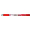 Pix PENAC Soft Glider+, rubber grip, 1.6mm, varf metalic - scriere rosie - imagine 2
