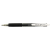 Pix cu gel PENAC Inketti, rubber grip, 0.5mm, corp negru transparent - scriere neagra - imagine 2