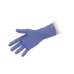 Manusi nitril nepudrate, marime L, 50 bucati/set