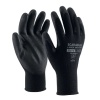 Manusi tricot poliester imersate PU, negru, Scarab-Eco, marime 7
